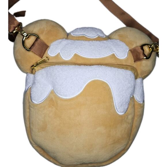 2023 Disney Parks Munchlings Mickey Mouse Crossbody Bag Cinnamon Swirl Bun - Picture 3 of 10